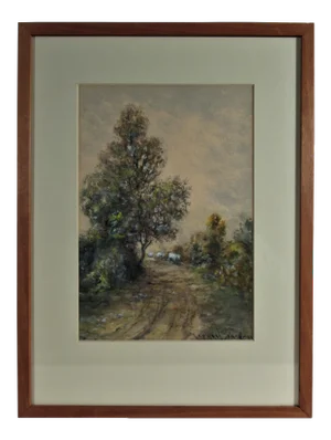 Raphael Senseman, Landscape with Cattle