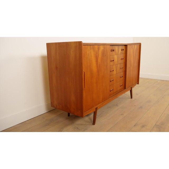 Vintage Teak Sideboard, 1960s For Sale - Image 6 of 14