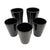 1960s 1960s Black Ceramic Mid Century 34 Piece Dinner Plate, Cup & Tea Set For Sale - Image 5 of 13