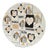 Ceramic Calendar Plate by Piero Fornasetti, 1980 For Sale