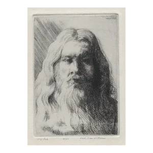 1936 Keith Shaw William Portrait Etching