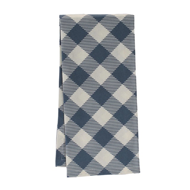 Kenneth Ludwig Chicago Pine and Plaid Christmas Tea Towel (Set of 3) For Sale - Image 4 of 4
