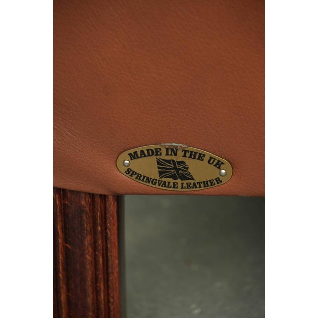 English Cowhide Club Armchair For Sale - Image 12 of 13
