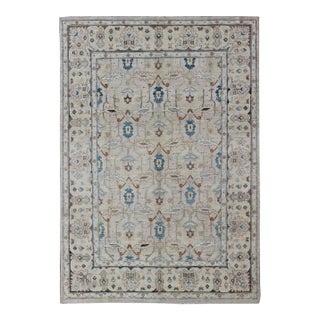 Khotan Design Rug With All-Over Geometric Pattern by Keivan Woven Arts For Sale