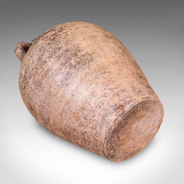 Brown Antique Veranda Amphora, English Terracotta, Garden, Italianate, Edwardian, 1910 For Sale - Image 8 of 10