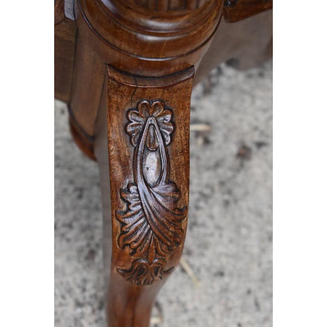 Early Georgian mahogany kettle stand of the mid 1700s. With its dish top, this stand is ready to hold a tea kettle and...