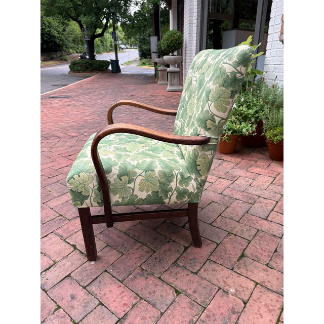 Wood 1950s Alfred Christensen Style Lounge Chair For Sale - Image 7 of 8