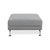 Textile Moule Fabric Stool in Grey from Brühl For Sale - Image 7 of 8