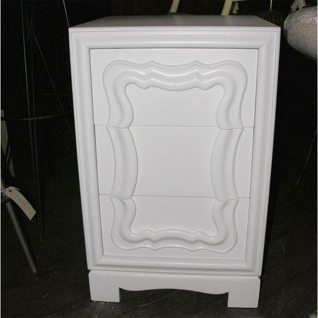 Dorothy Draper 1940s Vintage Dorothy Draper Style Chest For Sale - Image 4 of 9