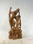 Beautiful hand-carved oriental wooden sculpture. An excellent decorative object.