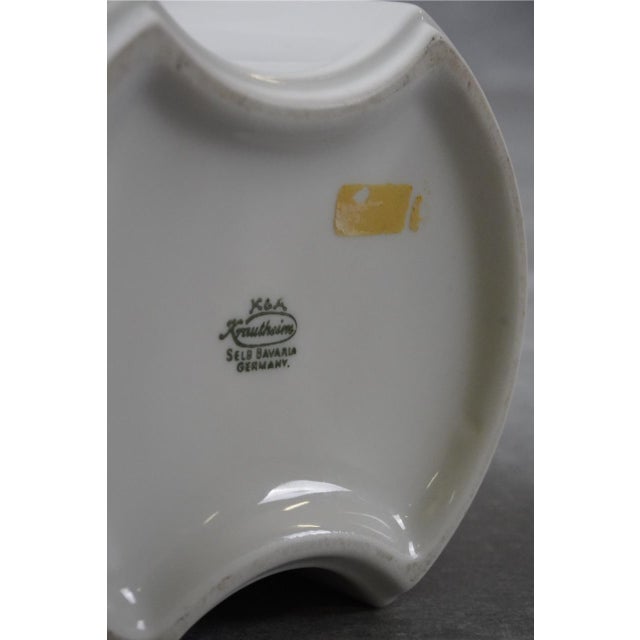 Orange Vintage Porcelain Vase from Krautheim & Adelberg, 1970s For Sale - Image 8 of 9