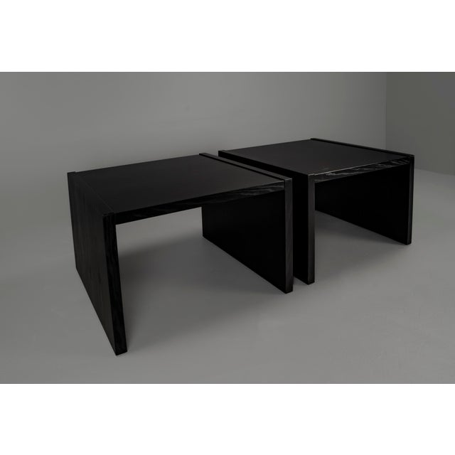 Vintage Coffee Tables in style of Sergio Rodrigues for Oca, 1970s, Set of 2 For Sale - Image 11 of 18