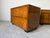 Pair of Vintage John Widdicomb Burl Wood Veneer & Brass Nightstands/ Sold For Sale - Image 10 of 12