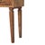 2020s Golden Teak-Finish Mango Wood Brass-Accent Console Table For Sale - Image 5 of 8