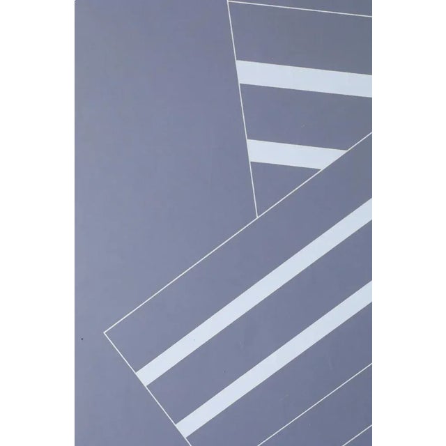 Eskil Hansson, Composition, Color Lithograph, 1976 For Sale - Image 6 of 7