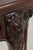 Baker Carved Mahogany Paw Foot Console Table For Sale - Image 10 of 13