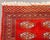 Persian Turkmen Wool Prayer Rug, with geometric pattern on a red ground. 2' 11" L x 2' W. Provenance: From a Connecticut...
