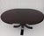 Wooden Round Extendible Table, 1960s For Sale - Image 9 of 10