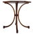 An exceptionally well-crafted 20th-century octagonal side table, beautifully executed in richly figured burr walnut and...