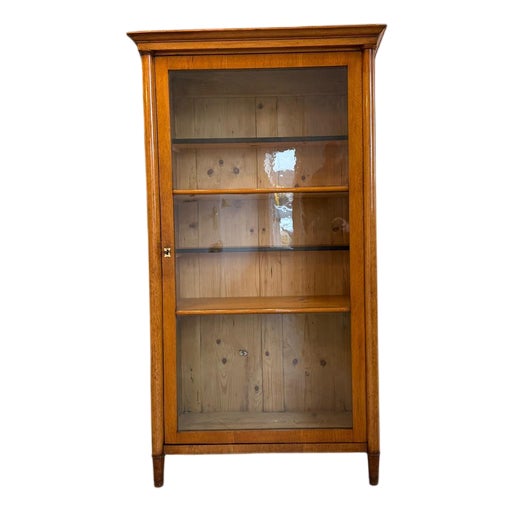 Biedermeier Display Cabinet in Wood For Sale