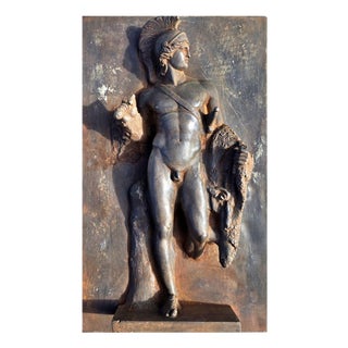 Alberto Thorvaldsen, Panel with Jason and the Golden Fleece, 2000, Resin For Sale