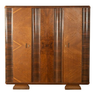 Art Deco Wardrobe, 1920s For Sale
