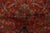 Heriz Rug 8’2” X 10’11” Red Wool Vintage Traditional Hand-Knotted Carpet For Sale - Image 9 of 15