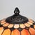 Brown Early 20th Century Arts & Crafts Leaded Stained Glass Table Lamp With Pottery Base For Sale - Image 8 of 13