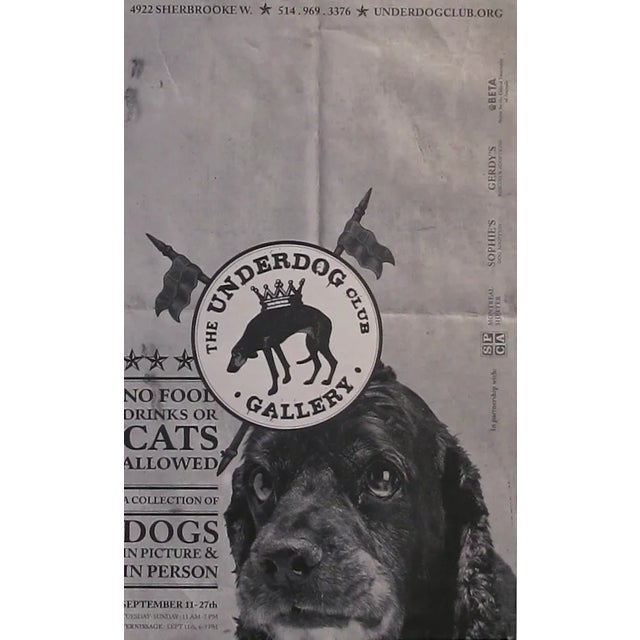 Contemporary Large Underdog Rescue Poster, Shiloh For Sale - Image 3 of 3