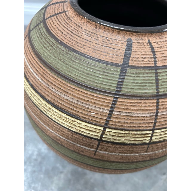 Ceramic Large Mid Century Vase From Dumler & Breiden For Sale - Image 7 of 7