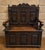 19th Century Renaissance Carved Wooden Storage Bench For Sale - Image 11 of 11