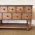 2020s Lucy Reclaimed Elm Wood Console With 18 Drawers in Natural Finish For Sale - Image 5 of 16