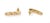 Contemporary Gucci 18k Yellow Gold Diamond Three Tier Drop Earrings For Sale - Image 3 of 5