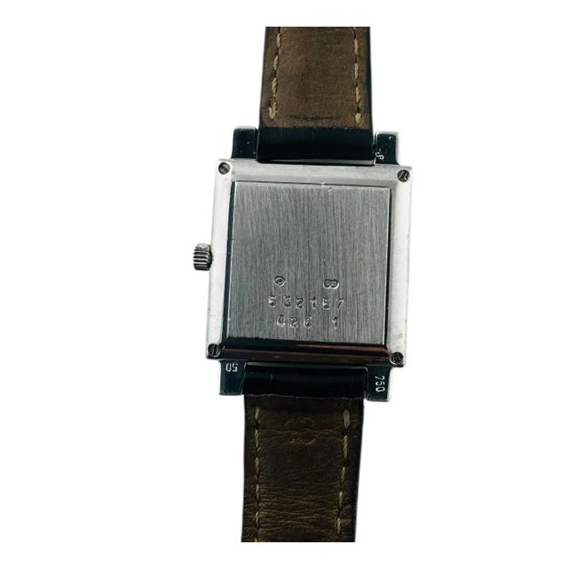 Metal Early 21st Century Chopard 18k White Gold Diamond Ladies Watch 426 1 For Sale - Image 7 of 14