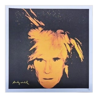 After Andy Warhol, Self Retrato, 1980s, Lithograph For Sale