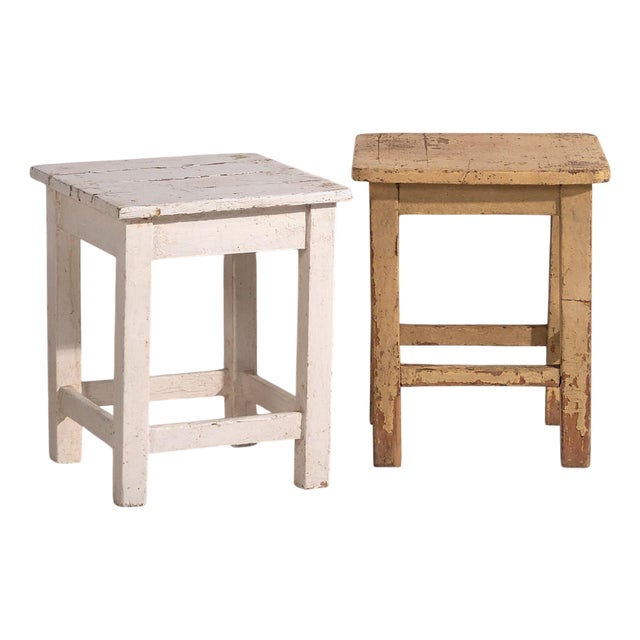 Vintage Bedside Tables, 1920, Set of 2 For Sale