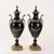 Goldenrod Antique Vases in Bronze and Porcelain, Set of 2 For Sale - Image 8 of 11