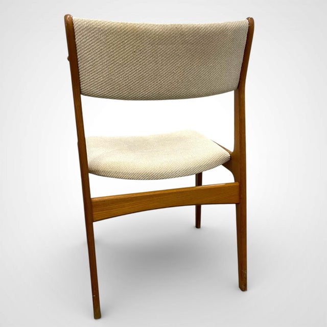 1960s 1960s Teak Mid Century Danish Dining Chairs Set of 4 For Sale - Image 5 of 7