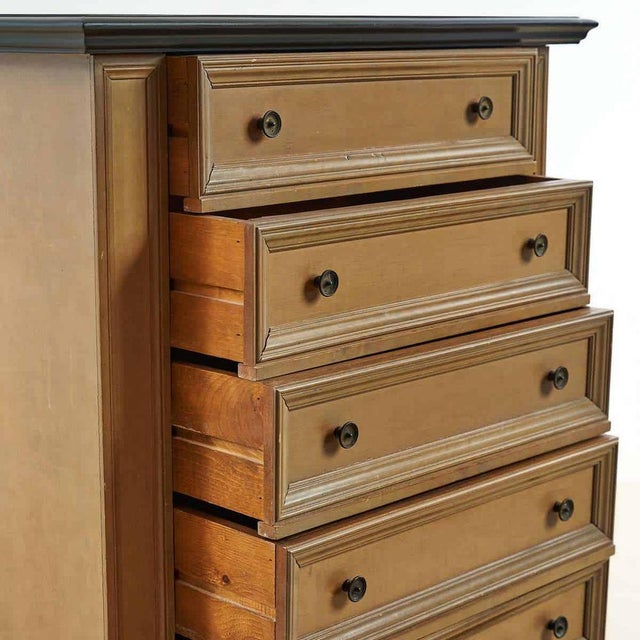 Black contrasting top and base height: 133 width: 93 depth: 43.5 this piece is attributed to the mentioned designer/maker....