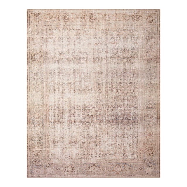 Amber Lewis x Loloi Georgie Ocean / Sand 8'-4" x 11'-6" Area Rug For Sale