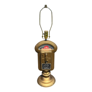 Mid 20th C. New York City Parking Meter Table Lamp Conversion