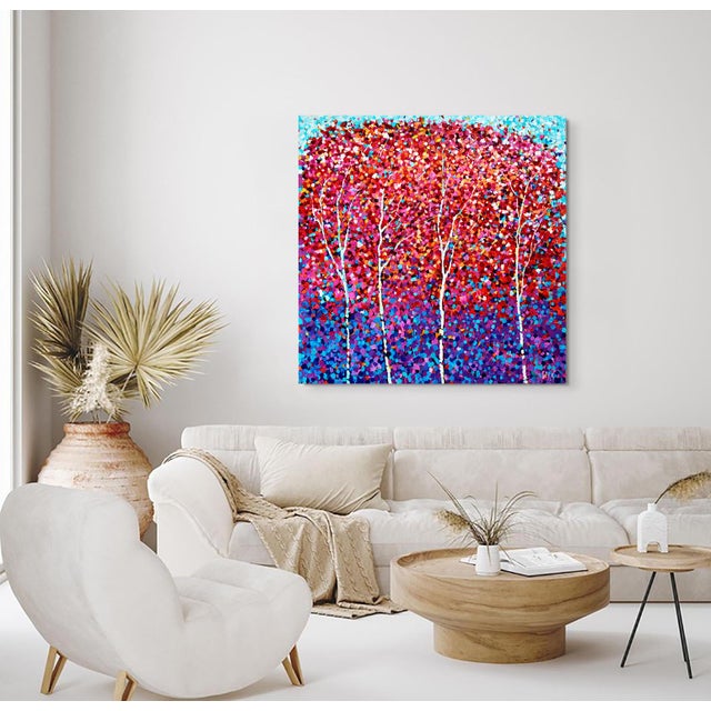 Artist Andrei Sitsko "Autumn Impressions" Modern Original Painting In this piece, I poured my passion for vibrant color...