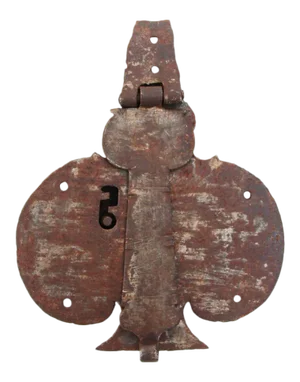 18th Century Wrought Iron Chest Lock