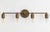 Brass Contemporary Handcrafted Brass 4-Light Vanity Sconce, Antique Brass Bathroom Mirror & Wall Picture Light For Sale - Image 8 of 12