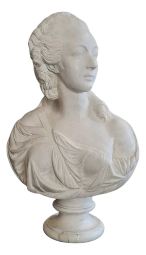 After Pajou, Bust of Madame Du Barry, 19th Century, Marble