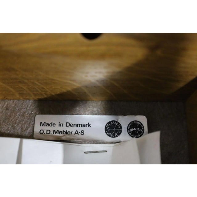 Wood Erik Buch Bar Stools Model Od-61 Produced by O. D. Mobler in Denmark For Sale - Image 7 of 10