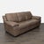 This Italsofa 3-seat sofa features soft brown leather upholstery and generously padded seats and armrests for great...