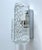 Vintage Bubble Glass and Chrome Sconces, 1970s, Set of 2 For Sale - Image 15 of 18