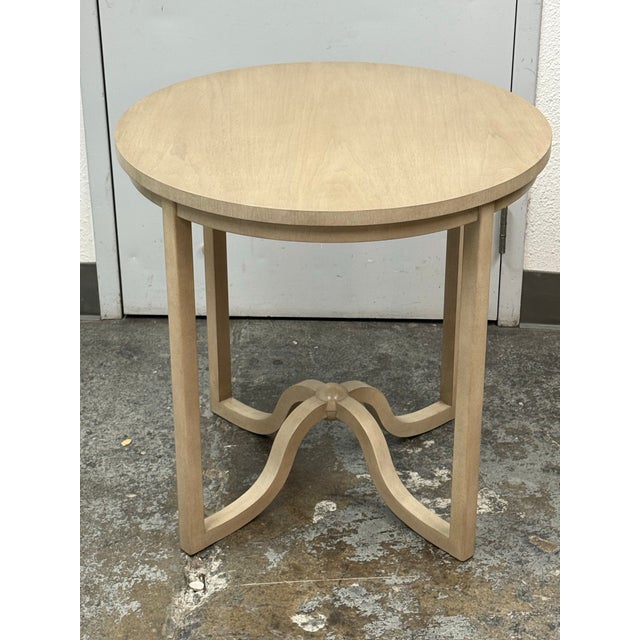 Brown Laura Kirar for Baker Furniture Lien Side Table For Sale - Image 8 of 12