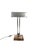 1930s Art Déco Aluminum Marble Desk Lamp For Sale - Image 4 of 14